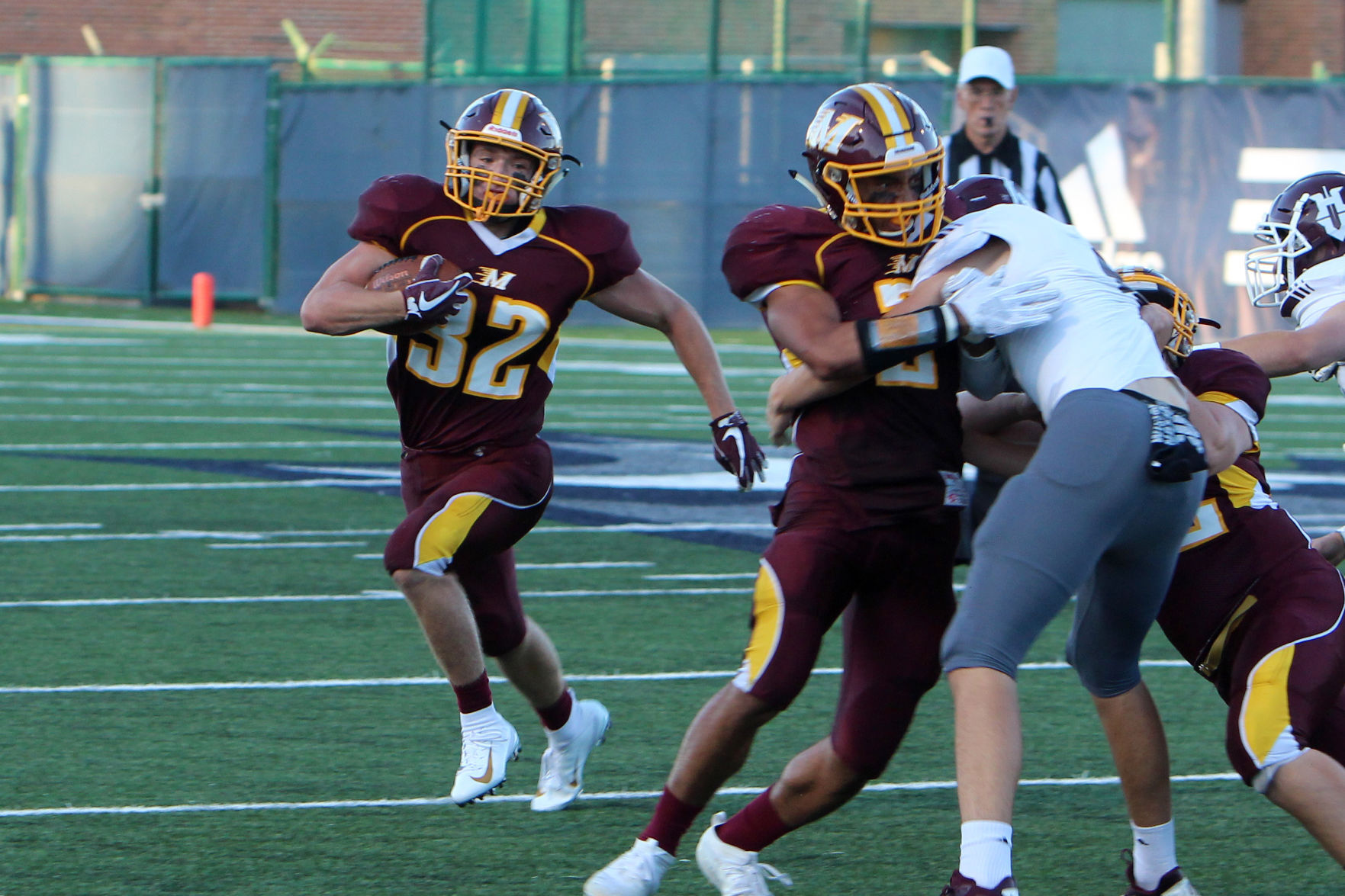 Holmen at Menomonie football 8-29-19